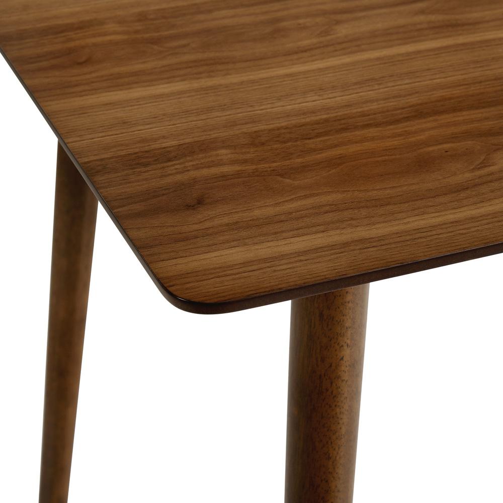 Armen Living - Westmont 59in Rectangular Dining Table in Walnut Wood - LCWEDIWA veiw 3