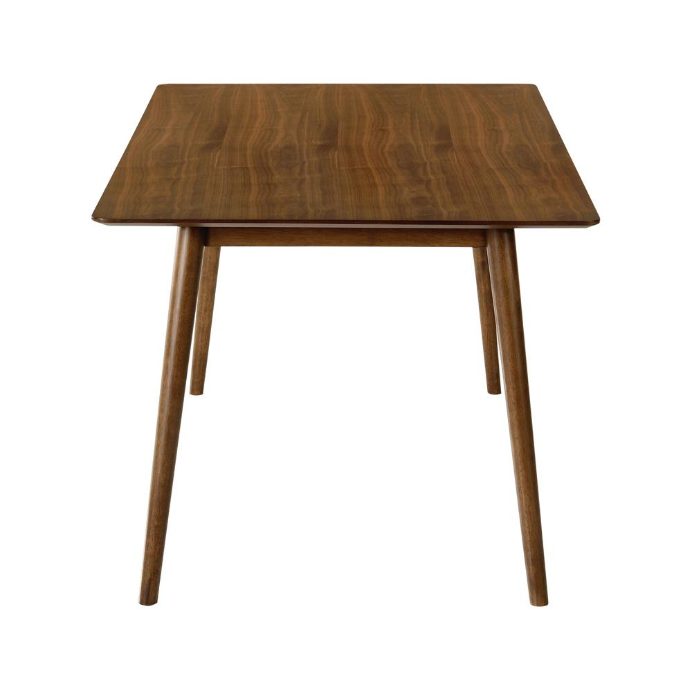 Armen Living - Westmont 59in Rectangular Dining Table in Walnut Wood - LCWEDIWA veiw 4