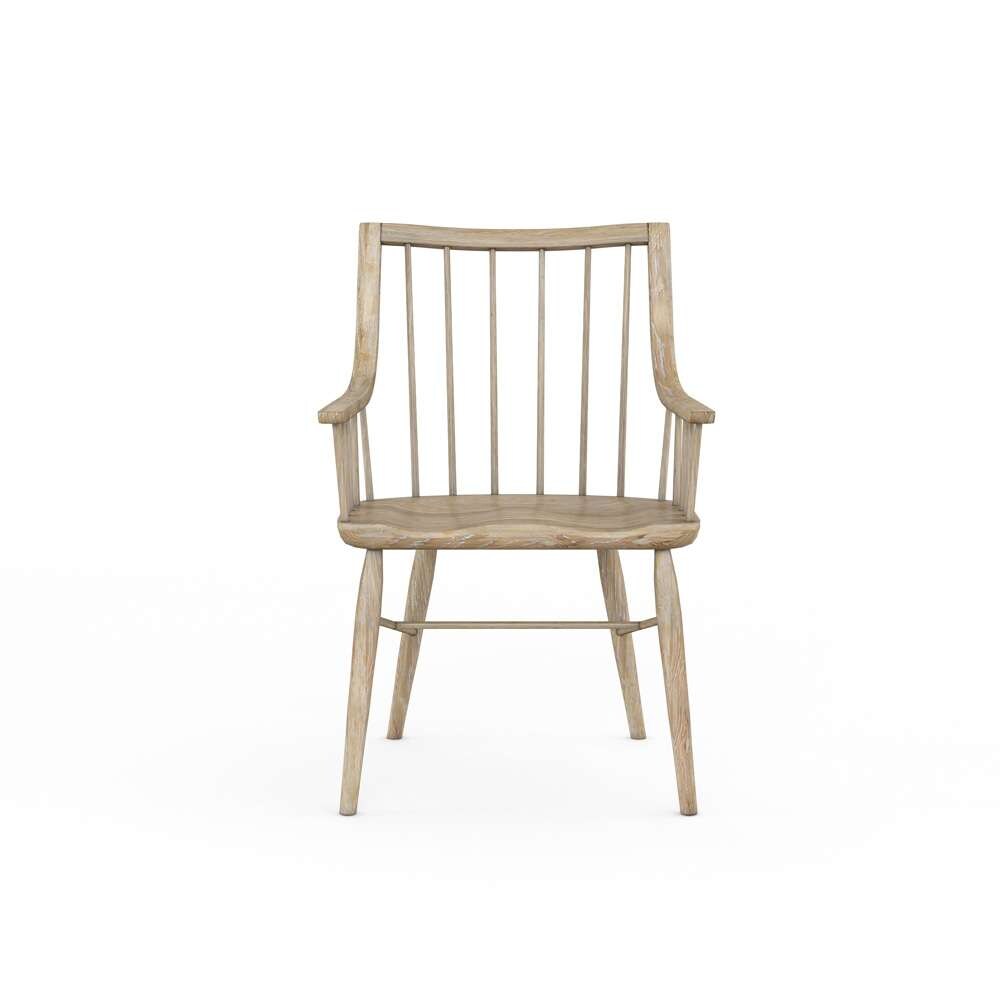 A.R.T. Furniture - Frame Windsor Arm Chair, Chestnut (Set of 2) - 278205-2335K2 veiw 3