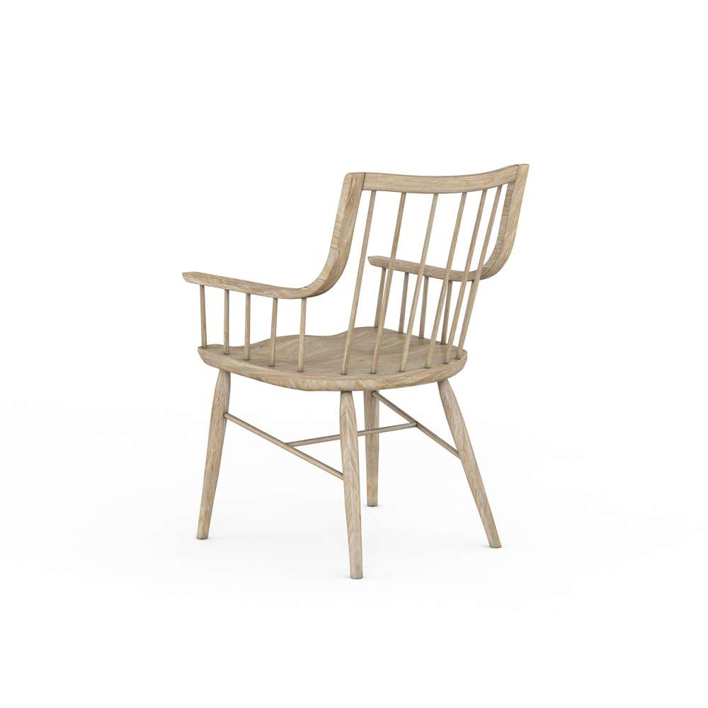 A.R.T. Furniture - Frame Windsor Arm Chair, Chestnut (Set of 2) - 278205-2335K2 veiw 4