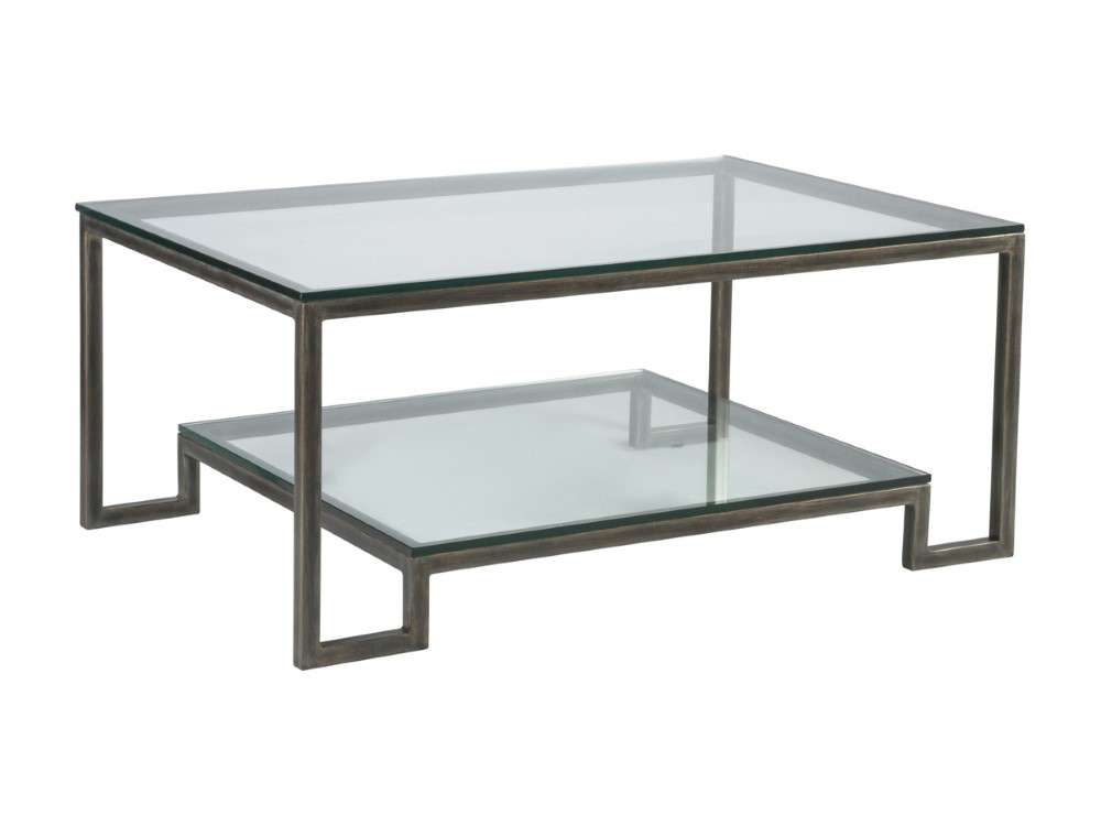 Artistica Home - Metal Designs Bonaire Rectangular Cocktail Table - St Laurent finish - 01-2016-945-44 veiw 1