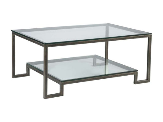 Artistica Home - Metal Designs Bonaire Rectangular Cocktail Table - St Laurent finish - 01-2016-945-44 veiw 1