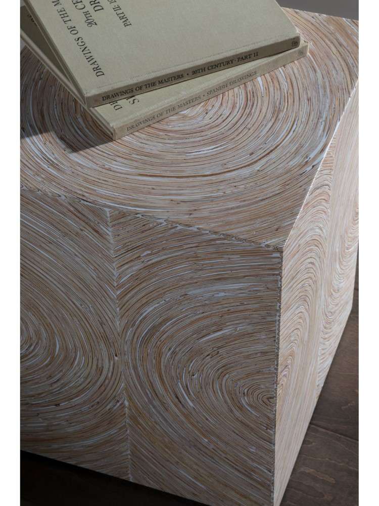 Artistica Home - Signature Designs Bora White Spot Bunching Table - Light Brown - 01-2183-951 veiw 2