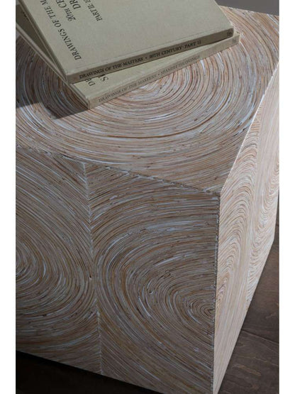 Artistica Home - Signature Designs Bora White Spot Bunching Table - Light Brown - 01-2183-951 veiw 2
