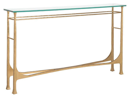 Artistica Home - Metal Designs Bruno Console - Gold Leaf - 01-2231-966-48 veiw 1