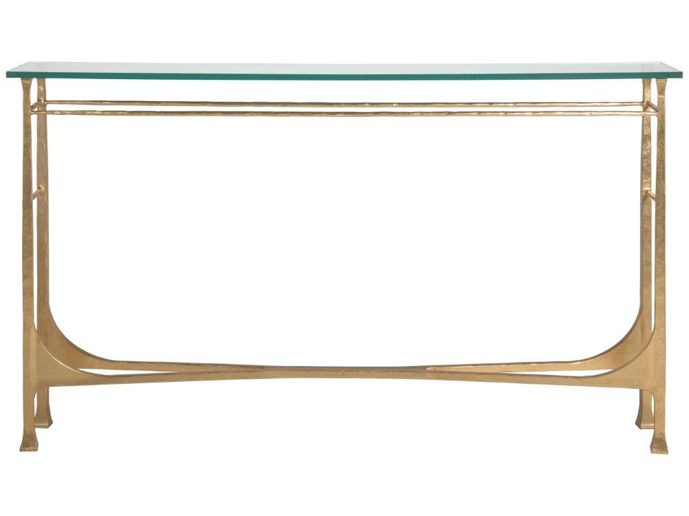 Artistica Home - Metal Designs Bruno Console - Gold Leaf - 01-2231-966-48 veiw 2