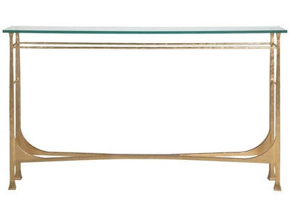 Artistica Home - Metal Designs Bruno Console - Gold Leaf - 01-2231-966-48 veiw 2
