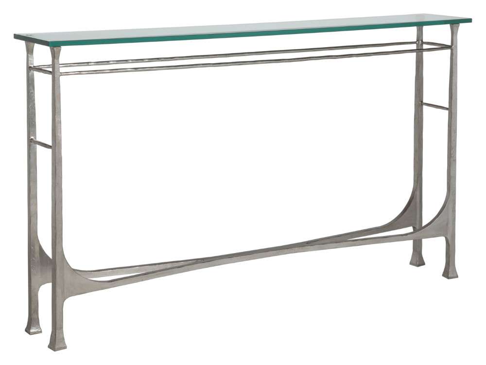 Artistica Home - Metal Designs Bruno Console - Silver - 01-2231-966-47 veiw 1