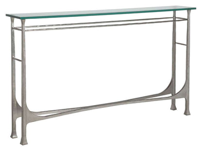 Artistica Home - Metal Designs Bruno Console - Silver - 01-2231-966-47 veiw 1