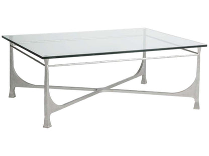 Artistica Home - Metal Designs Bruno Rectangular Cocktail Table - Argento - 01-2231-945-46 veiw 1