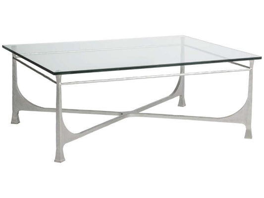 Artistica Home - Metal Designs Bruno Rectangular Cocktail Table - Argento - 01-2231-945-46 veiw 1