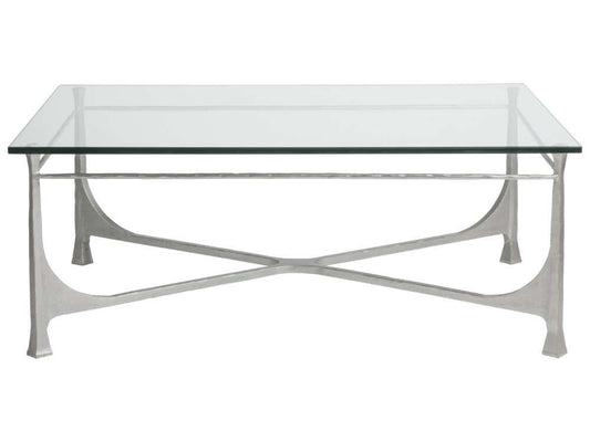 Artistica Home - Metal Designs Bruno Rectangular Cocktail Table - Argento - 01-2231-945-46 veiw 2