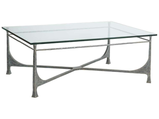 Artistica Home - Metal Designs Bruno Rectangular Cocktail Table - St Laurent finish - 01-2231-945-44 veiw 1
