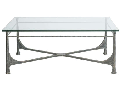 Artistica Home - Metal Designs Bruno Rectangular Cocktail Table - St Laurent finish - 01-2231-945-44 veiw 2
