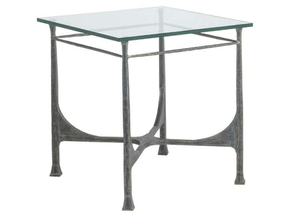 Artistica Home - Metal Designs Bruno Square End Table - St Laurent finish - 01-2231-957-44 veiw 1