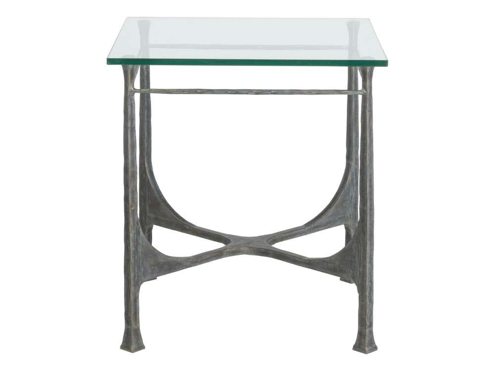 Artistica Home - Metal Designs Bruno Square End Table - St Laurent finish - 01-2231-957-44 veiw 2