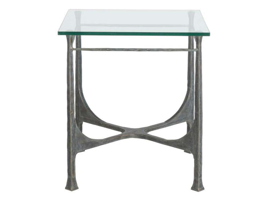 Artistica Home - Metal Designs Bruno Square End Table - St Laurent finish - 01-2231-957-44 veiw 2