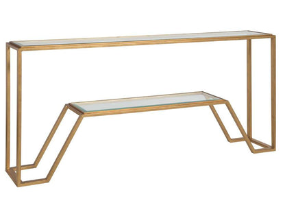 Artistica Home - Metal Designs Byron Console - Gold Leaf - 01-2230-966-48 veiw 1