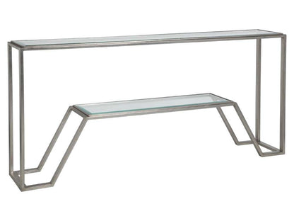 Artistica Home - Metal Designs Byron Console - Silver - 01-2230-966-47 veiw 1