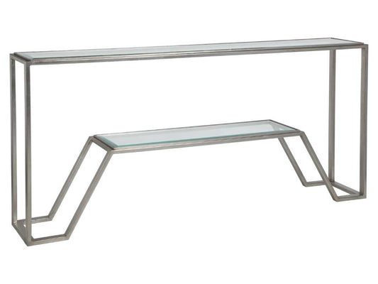 Artistica Home - Metal Designs Byron Console - Silver - 01-2230-966-47 veiw 1