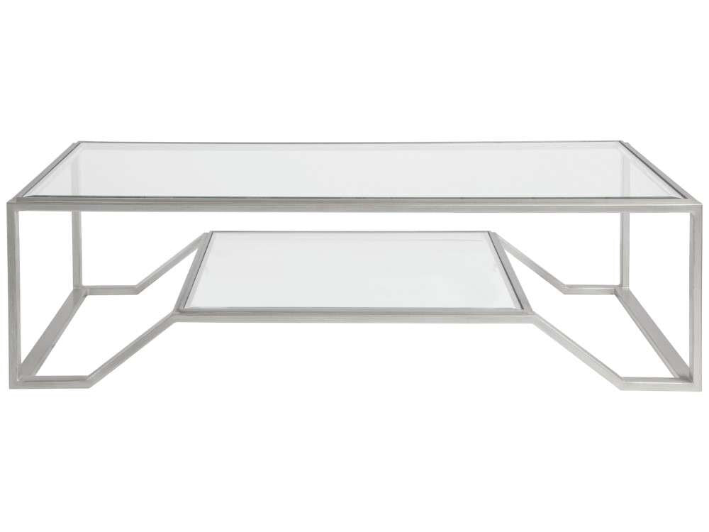 Artistica Home - Metal Designs Byron Rectangular Cocktail Table - Argento - 01-2230-945-46 veiw 2