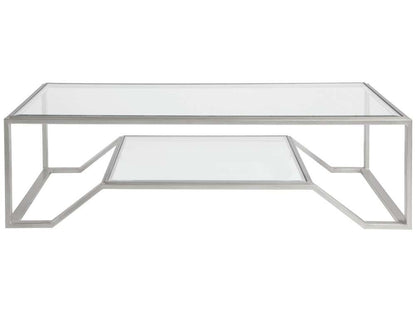 Artistica Home - Metal Designs Byron Rectangular Cocktail Table - Argento - 01-2230-945-46 veiw 2