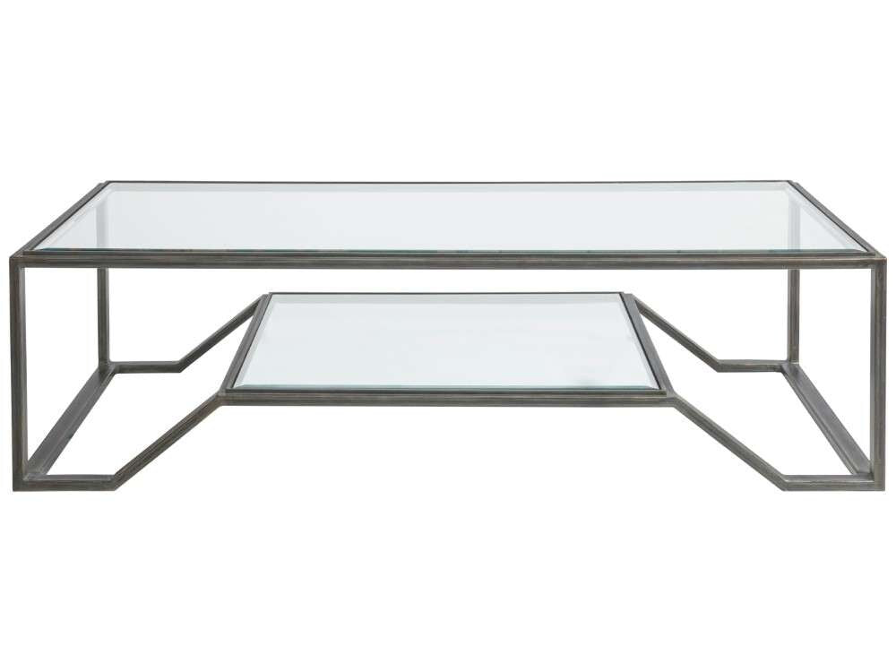 Artistica Home - Metal Designs Byron Rectangular Cocktail Table - St Laurent finish - 01-2230-945-44 veiw 2
