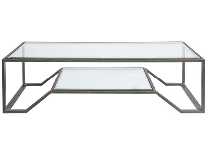 Artistica Home - Metal Designs Byron Rectangular Cocktail Table - St Laurent finish - 01-2230-945-44 veiw 2