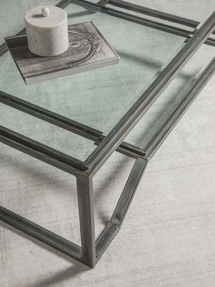 Artistica Home - Metal Designs Byron Rectangular Cocktail Table - St Laurent finish - 01-2230-945-44 veiw 3