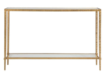 Artistica Home - Metal Designs Claret Console - Gold Leaf - 01-2233-966-48 veiw 2