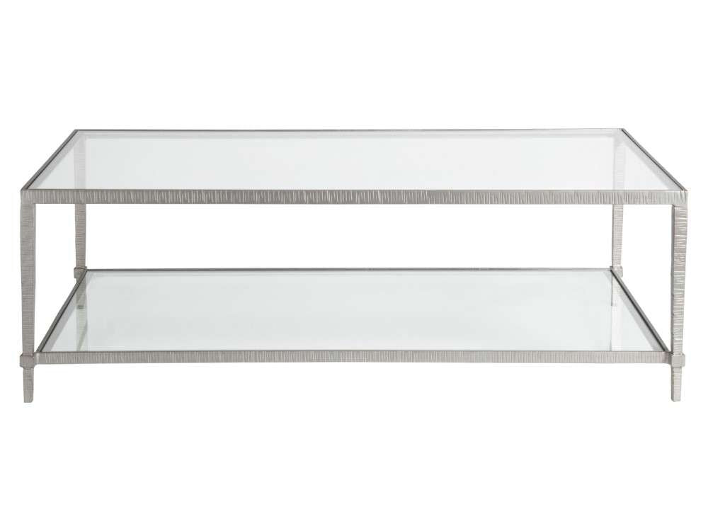 Artistica Home - Metal Designs Claret Rectangular Cocktail Table - Argento - 01-2233-945-46 veiw 2