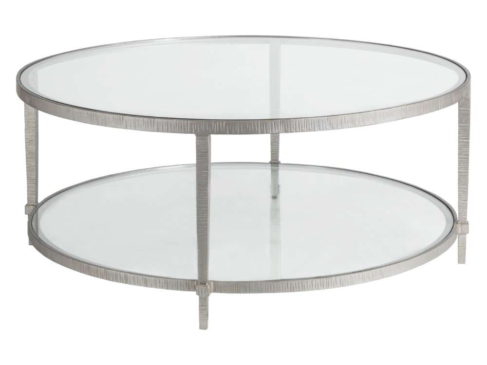 Artistica Home - Metal Designs Claret Round Cocktail Table - Argento - 01-2233-943-46 veiw 1