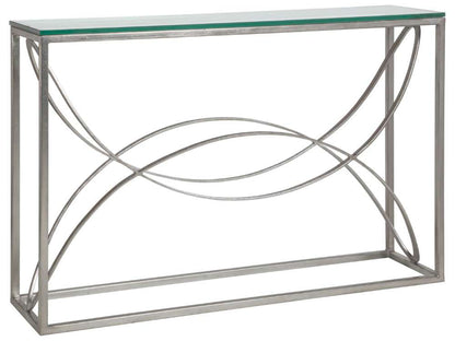 Artistica Home - Metal Designs Ellipse Console - Silver - 01-2234-966-47 veiw 1