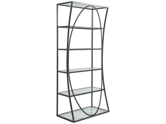 Artistica Home - Metal Designs Ellipse Etagere - St Laurent finish - 01-2234-991-44 veiw 1