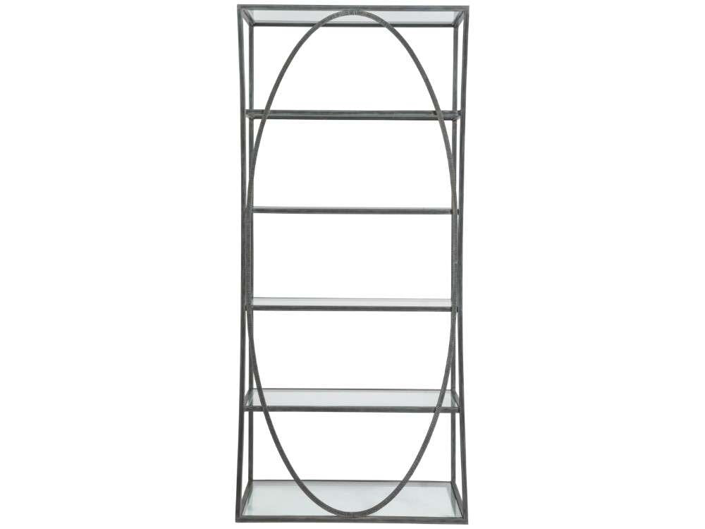Artistica Home - Metal Designs Ellipse Etagere - St Laurent finish - 01-2234-991-44 veiw 2