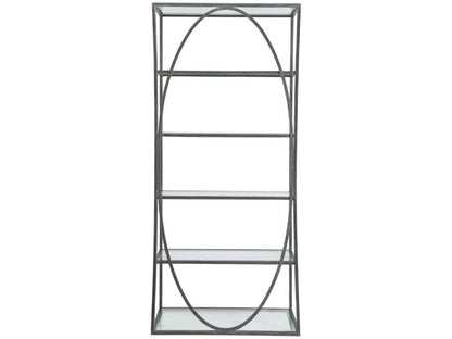 Artistica Home - Metal Designs Ellipse Etagere - St Laurent finish - 01-2234-991-44 veiw 2