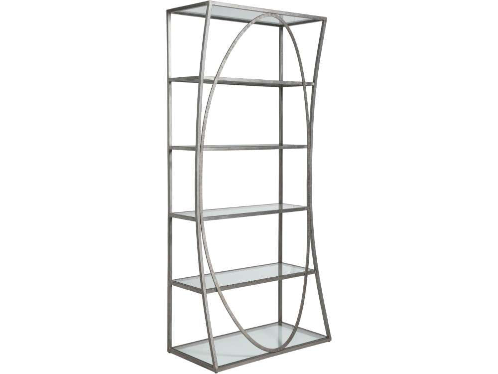 Artistica Home - Metal Designs Ellipse Etagere - Silver - 01-2234-991-47 veiw 1