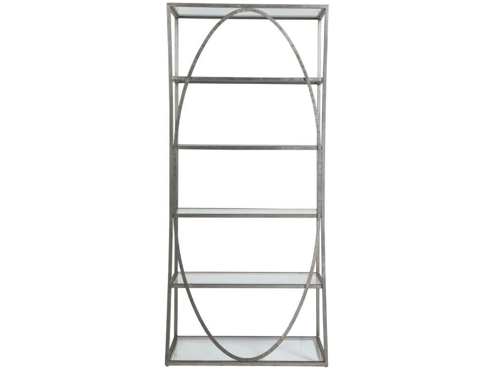Artistica Home - Metal Designs Ellipse Etagere - Silver - 01-2234-991-47 veiw 2