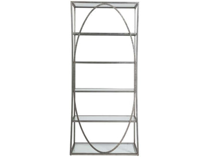 Artistica Home - Metal Designs Ellipse Etagere - Silver - 01-2234-991-47 veiw 2