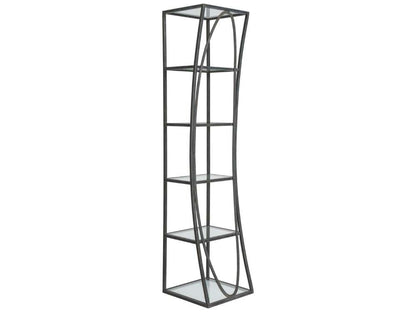 Artistica Home - Metal Designs Ellipse Slim Etagere - St Laurent finish - 01-2234-990-44 veiw 1