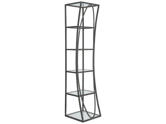 Artistica Home - Metal Designs Ellipse Slim Etagere - St Laurent finish - 01-2234-990-44 veiw 1