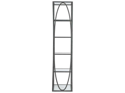 Artistica Home - Metal Designs Ellipse Slim Etagere - St Laurent finish - 01-2234-990-44 veiw 2