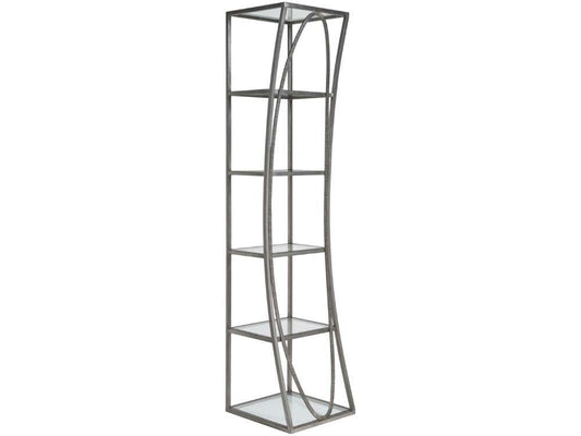 Artistica Home - Metal Designs Ellipse Slim Etagere - Silver - 01-2234-990-47 veiw 1