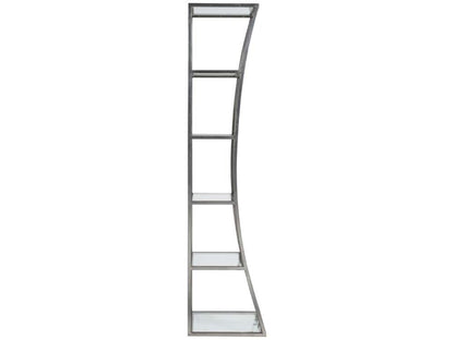 Artistica Home - Metal Designs Ellipse Slim Etagere - Silver - 01-2234-990-47 veiw 3