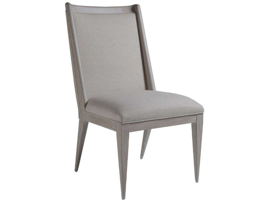 Artistica Home - Cohesion Program Haiku Upholstered Side Chair - Bianco finish - 01-2057-880-40-01 veiw 1