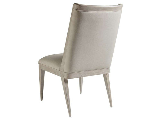 Artistica Home - Cohesion Program Haiku Upholstered Side Chair - Bianco finish - 01-2057-880-40-01 veiw 2