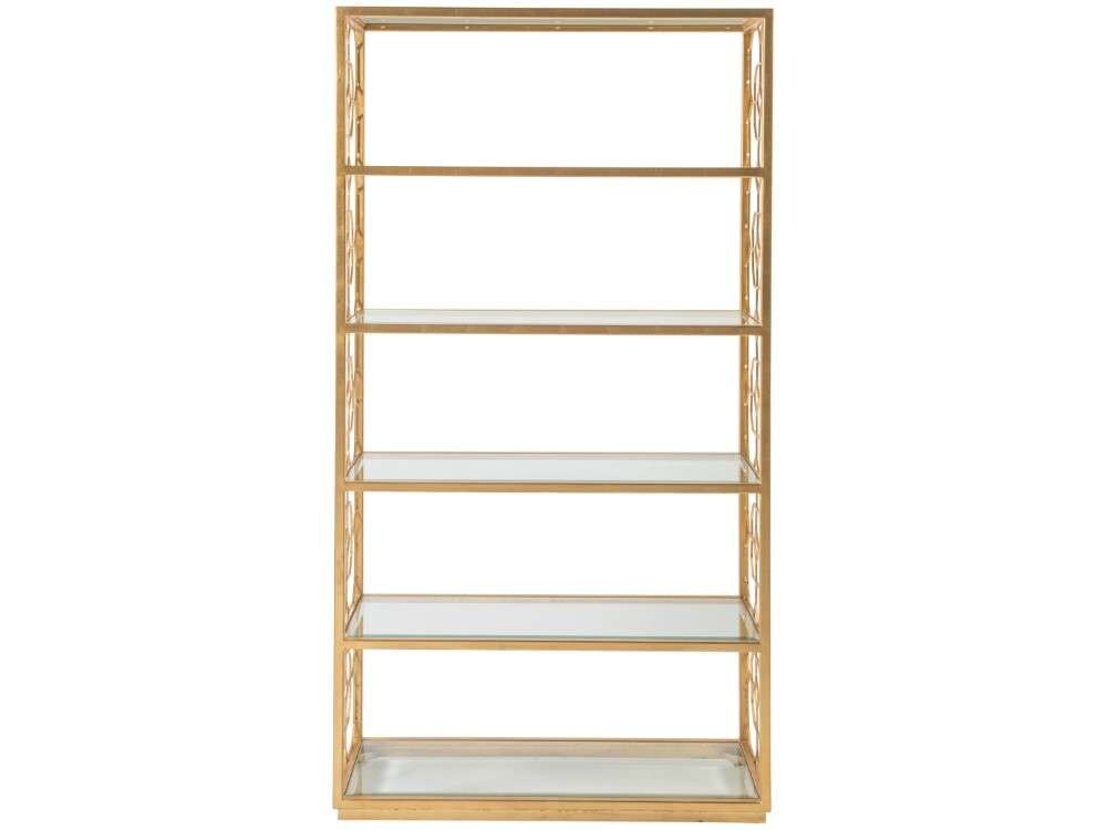 Artistica Home - Metal Designs Honeycomb Etagere - Gold foil finish - 01-2056-991-48 veiw 2