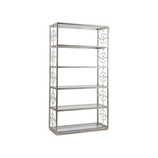 Artistica Home - Metal Designs Honeycomb Etagere - Argento finish - 01-2056-991-46 veiw 1