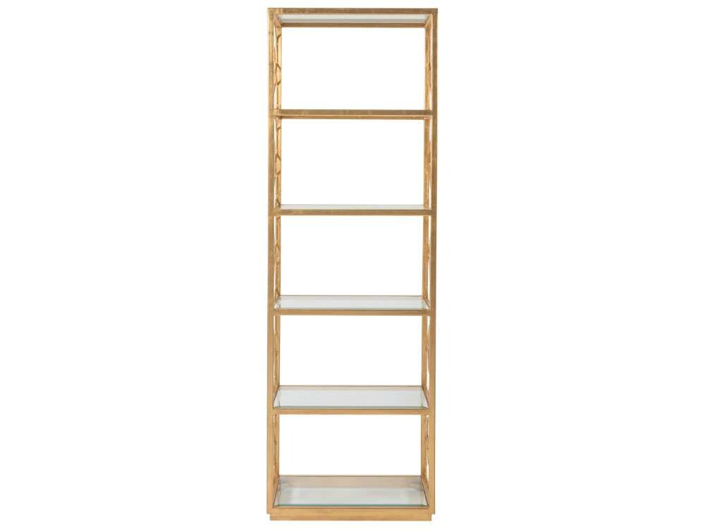 Artistica Home - Metal Designs Honeycomb Slim Etagere - Gold foil finish - 01-2056-990-48 veiw 1