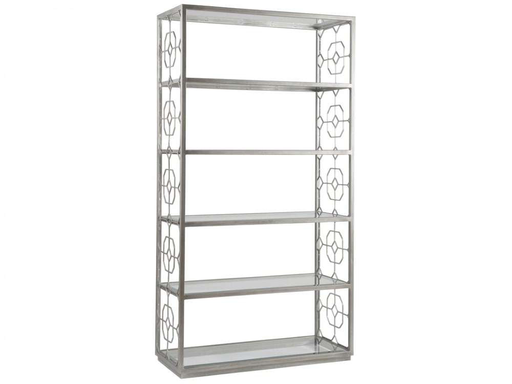 Artistica Home - Metal Designs Honeycomb Slim Etagere - Argento - 01-2056-990-46 veiw 1